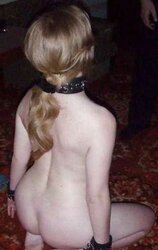 Tethered and trussed girls