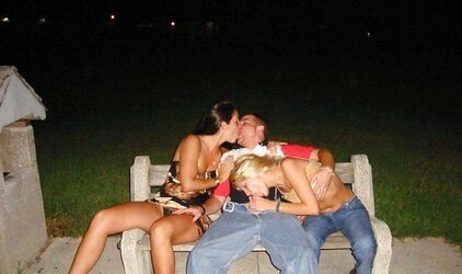 The Sweetheart of College Lesbos and Gang Hump