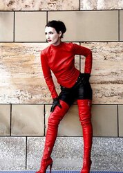 Gal Victoria Valente Leather Dominatrix