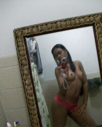 EBONY INEXPERIENCED NYMPHS - SELF PHOTOS XIV