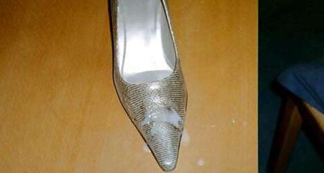 High-Heeled Shoes I once creamed (ex-girlfriend boots)