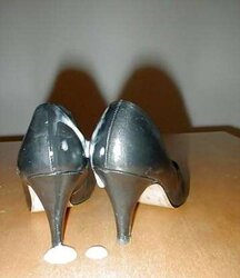 High-Heeled Shoes I once creamed (ex-girlfriend boots)