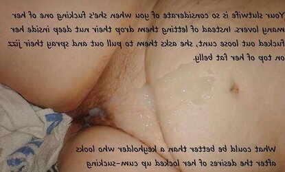 Cuckold Captions of me and my wifey.