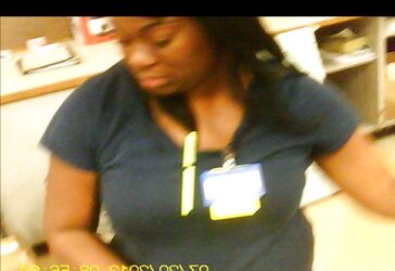 Dark-Hued Cashier Doll