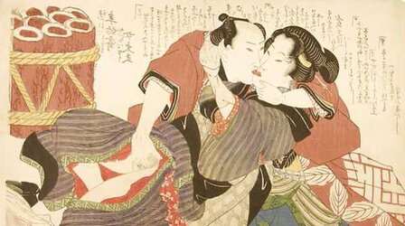 Japanese Shunga Art 8 - Keisai Eisen