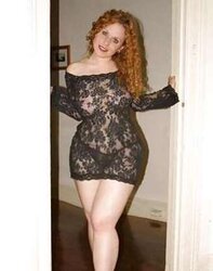Fat white bums dressed