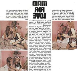 Vintage girl-on-girl set - Maid Zeal