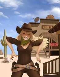 Cowgirl Toons