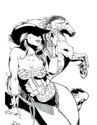 Cowgirl Toons