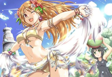 Luxurious anime gals!