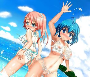 Luxurious anime gals!