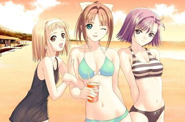 Luxurious anime gals!