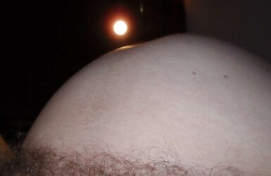 Me 8 months pregnant