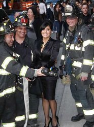 Salma Hayek in ebony.