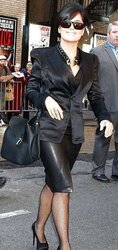 Salma Hayek in ebony.