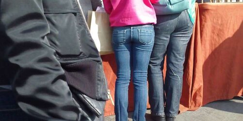 Magnificent super-cute teenager arse