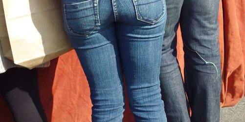 Magnificent super-cute teenager arse