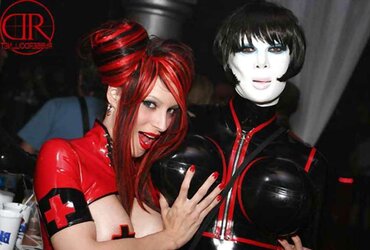 Girl spandex masks