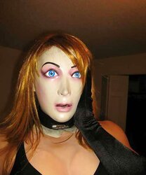 Girl spandex masks