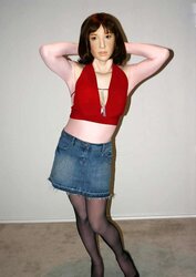 Girl spandex masks