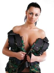 Russian damsel Eugenia with cute D fun bags
