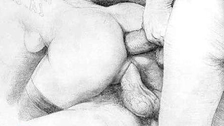 Thematic Drawn Porn Art 12 - Anilingus