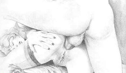 Thematic Drawn Porn Art 12 - Anilingus