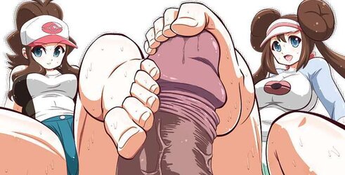Pokemon Footjobs - Hentai Soles Paramours