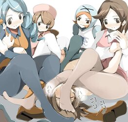 Pokemon Footjobs - Hentai Soles Paramours