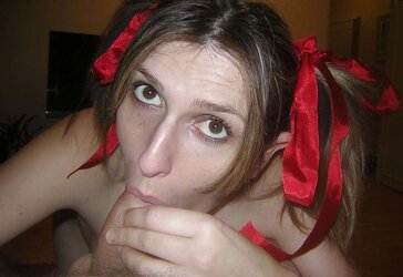 Aline french fledgling take facial cumshot for christmas