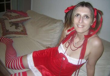 Aline french fledgling take facial cumshot for christmas