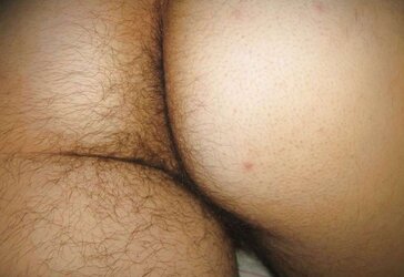 Some fur covered bum