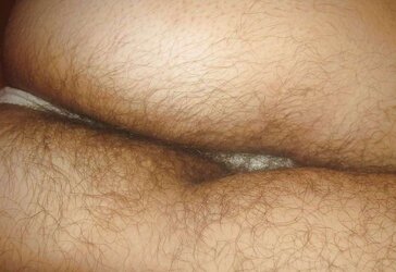 Some fur covered bum