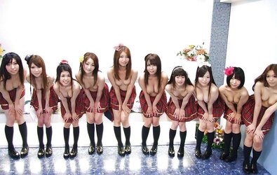 Bare Nymph Groups 24 - Dolls from Japanese Gang Fuck-Fest Vignettes