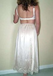 Nylon Half Slides with Nylon Undies