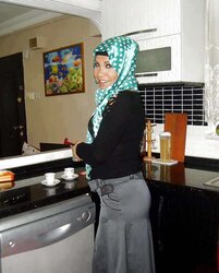 Turbanli hijab arab, turkish, asia bare - non bare