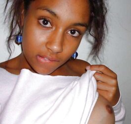 Ebony Teen Cocktease
