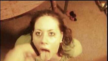 Neighbors gf takes my flow in the face