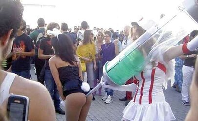 Super-Hot Ladies In Costumes