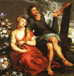 Painted Ero and Porn Art two - Peter Paul Rubens