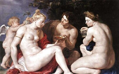Painted Ero and Porn Art two - Peter Paul Rubens