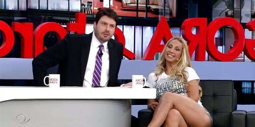 Brazilian and World Celebrities Red-Hot Crossed Gams