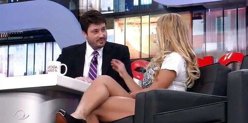 Brazilian and World Celebrities Red-Hot Crossed Gams