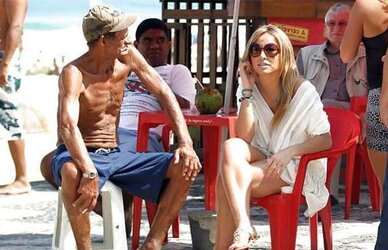 Brazilian and World Celebrities Red-Hot Crossed Gams