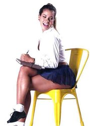 Brazilian and World Celebrities Red-Hot Crossed Gams
