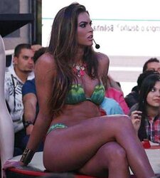 Brazilian and World Celebrities Red-Hot Crossed Gams