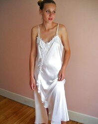 Damsons in white satin