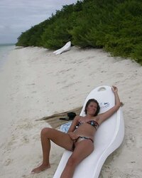 Adorable sunburn lines - N. C.
