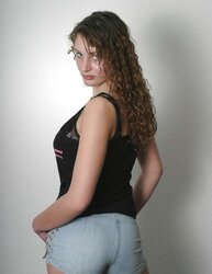 Exceptional teenager with gigantic mounds