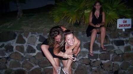 FaceBook Thong Glimpse